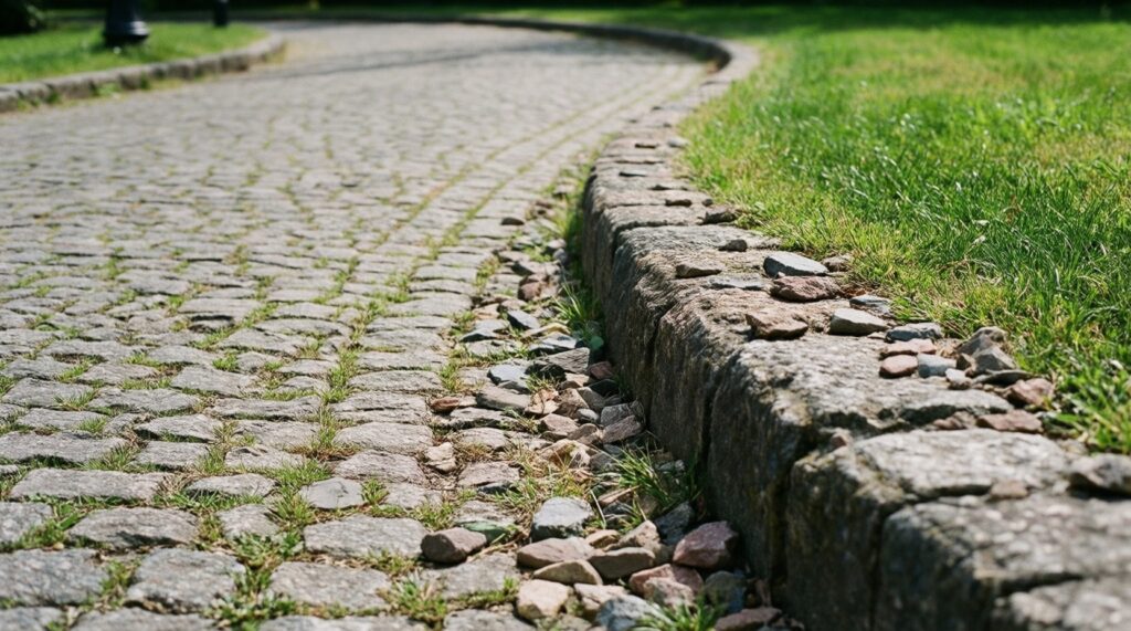 Дорожки в саду: идеи материалов, укладки и бюджетных решений - иллюстрация