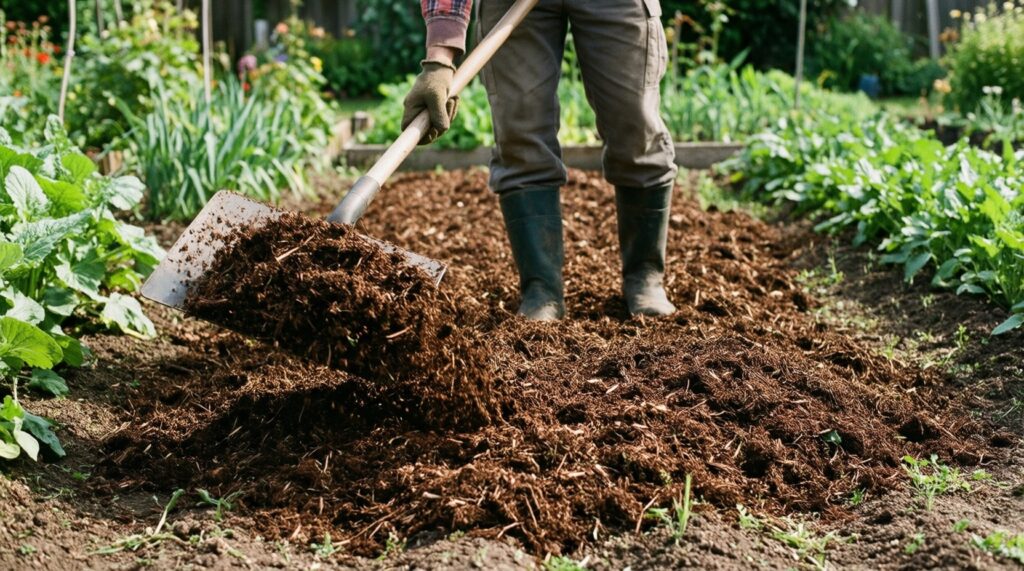 Мульчирование: виды мульчи, польза и где какая лучше работает - иллюстрация