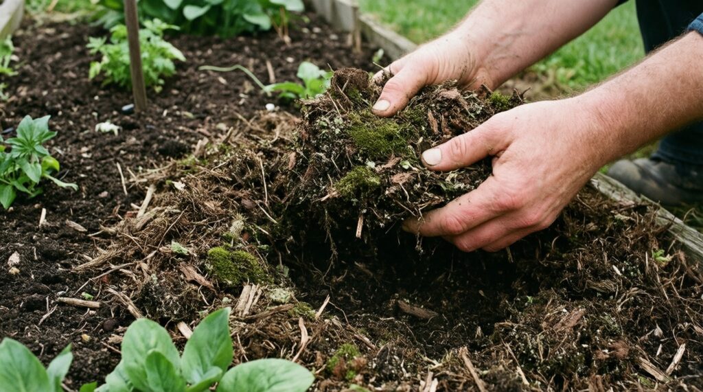 Мульчирование: какие материалы работают лучше и как их правильно применять - иллюстрация