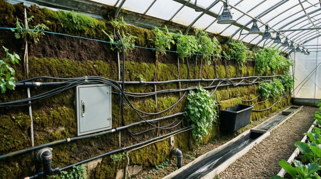 Вертикальные грядки и фитостены: как сделать зелень частью декора - иллюстрация