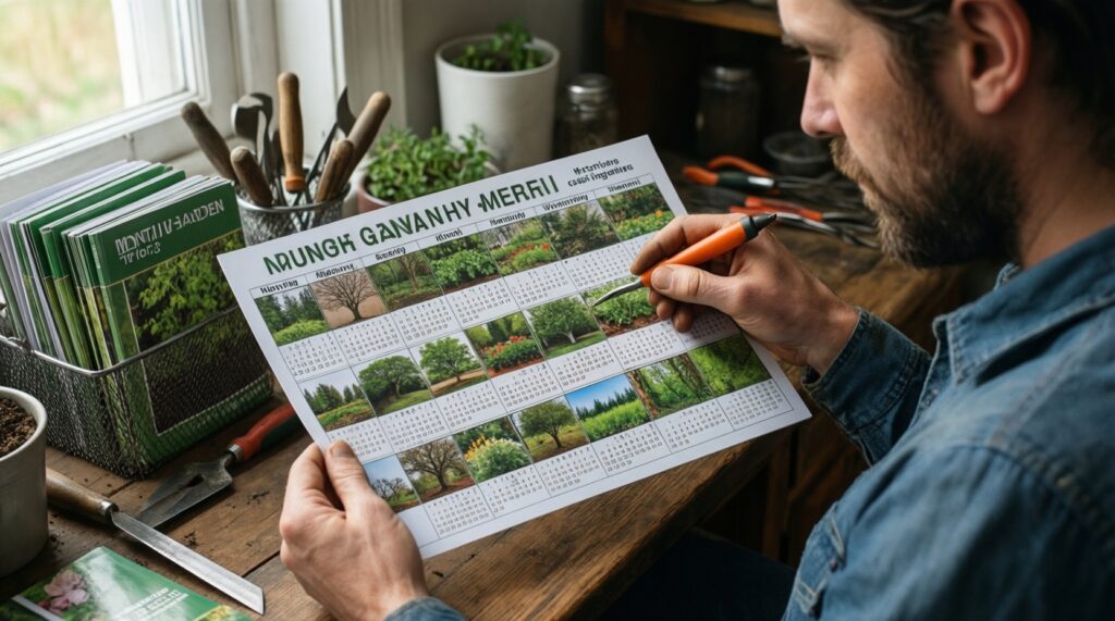 Календарь сезонных работ в саду: что делать по месяцам, чтобы не забыть важное - иллюстрация