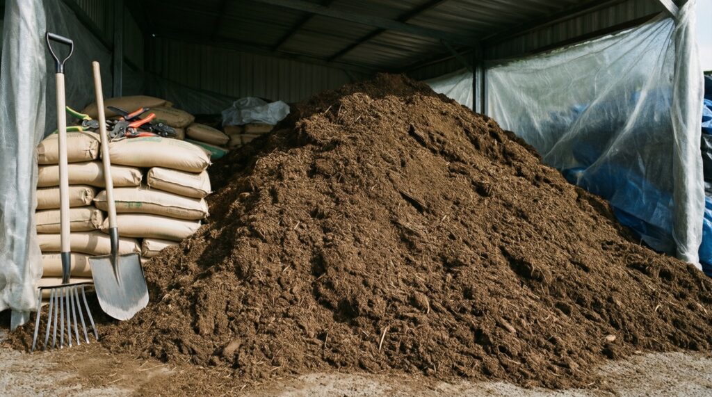 Компостирование без запаха: как организовать компостную зону на участке - иллюстрация
