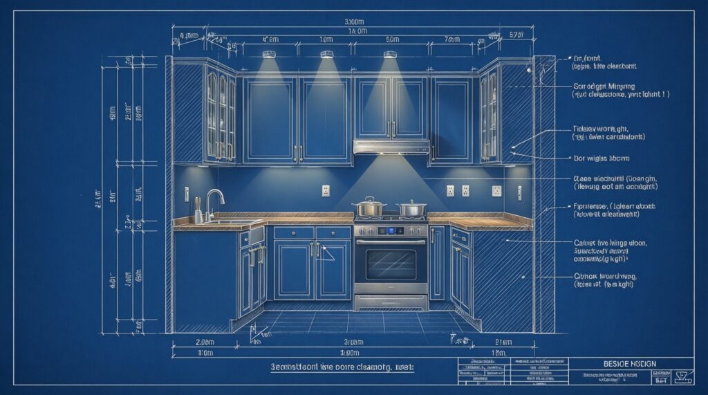 Дизайн маленькой кухни: 10 приёмов, которые реально увеличивают пространство - иллюстрация