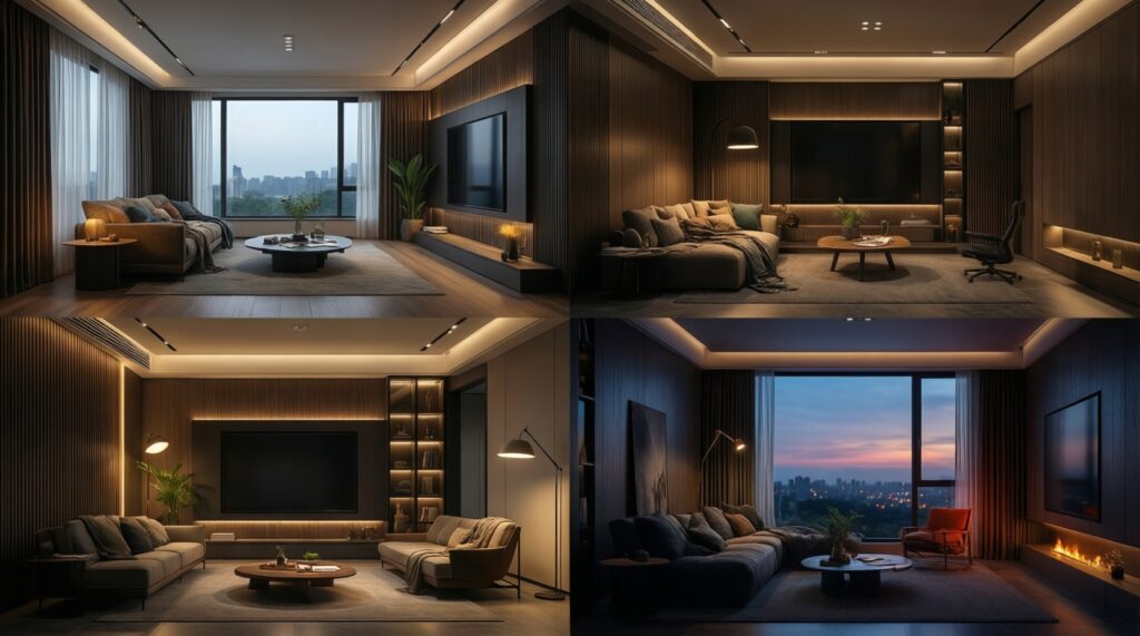 Тренды в интерьере 2026: цвета, материалы и формы - иллюстрация