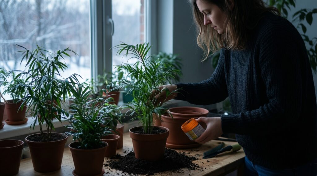 Как спасти растения зимой: влажность, свет и правильный полив - иллюстрация