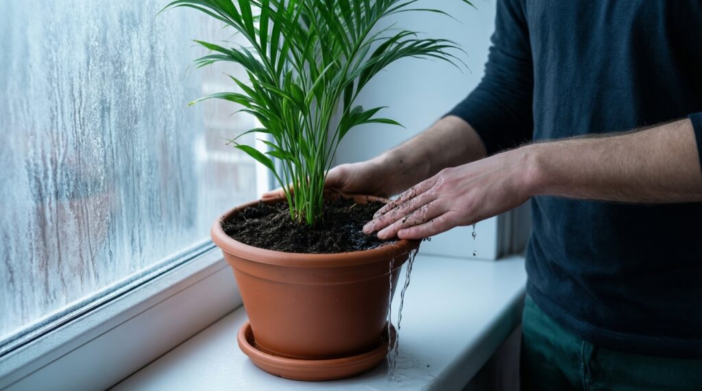 Как спасти растения зимой: влажность, свет и правильный полив - иллюстрация