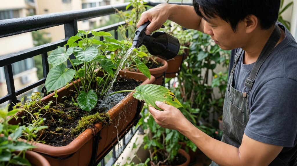 Сад в контейнерах: что посадить на балконе и как ухаживать - иллюстрация