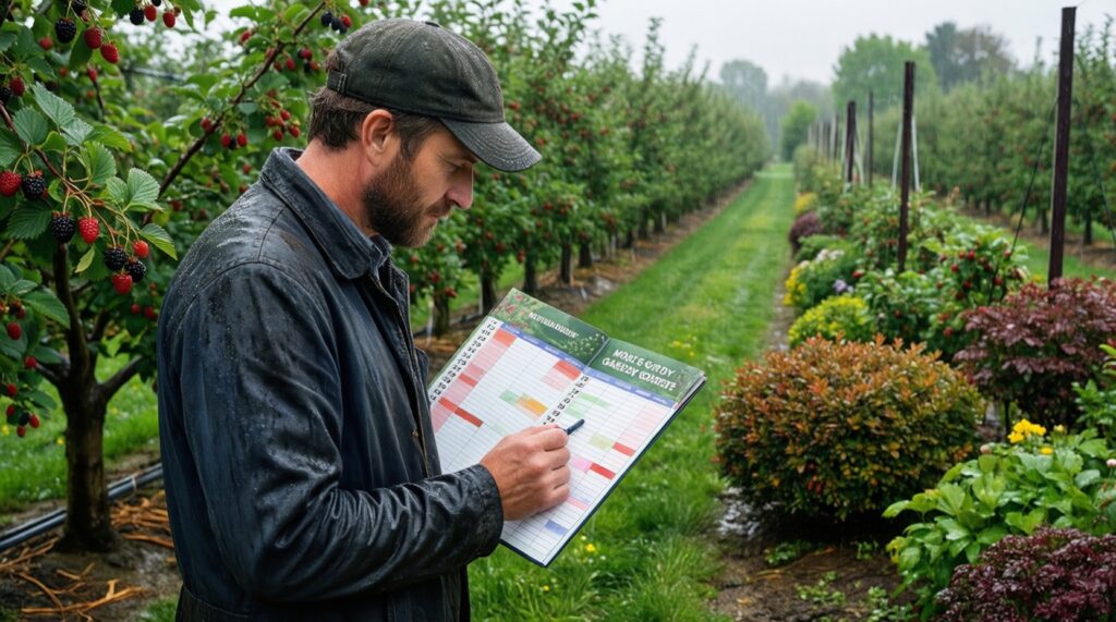 Календарь сезонных работ в саду: что делать весной, летом, осенью - иллюстрация