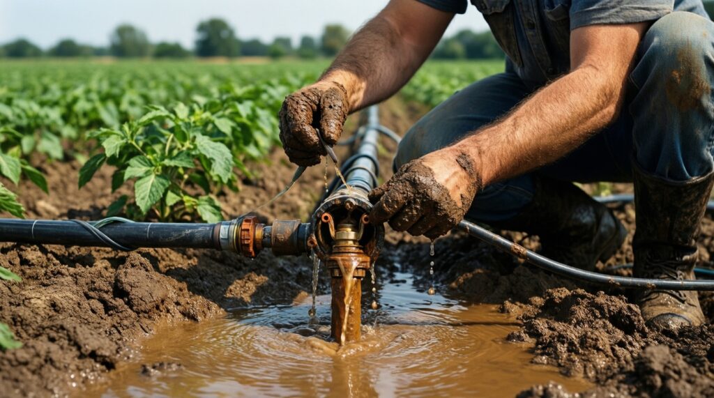 Капельный полив своими руками: простая схема и настройка - иллюстрация