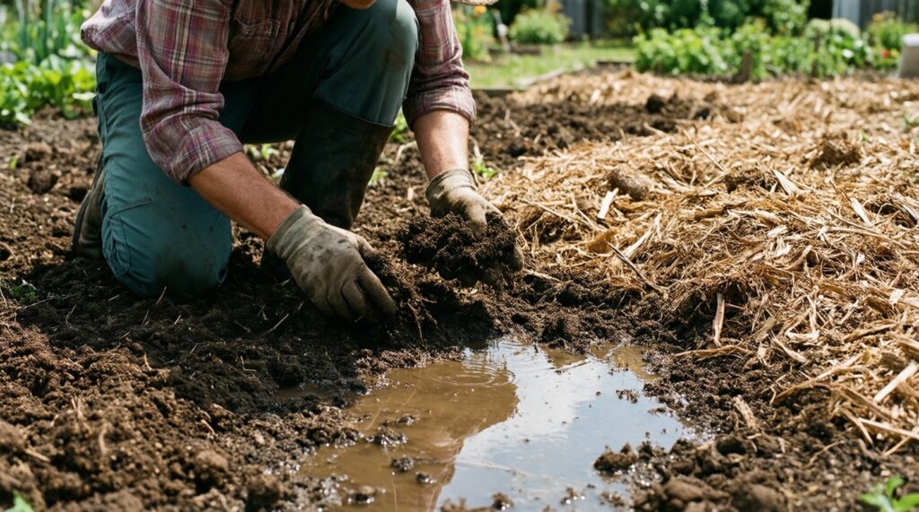Как улучшить почву на участке: компост, мульча, сидераты - иллюстрация