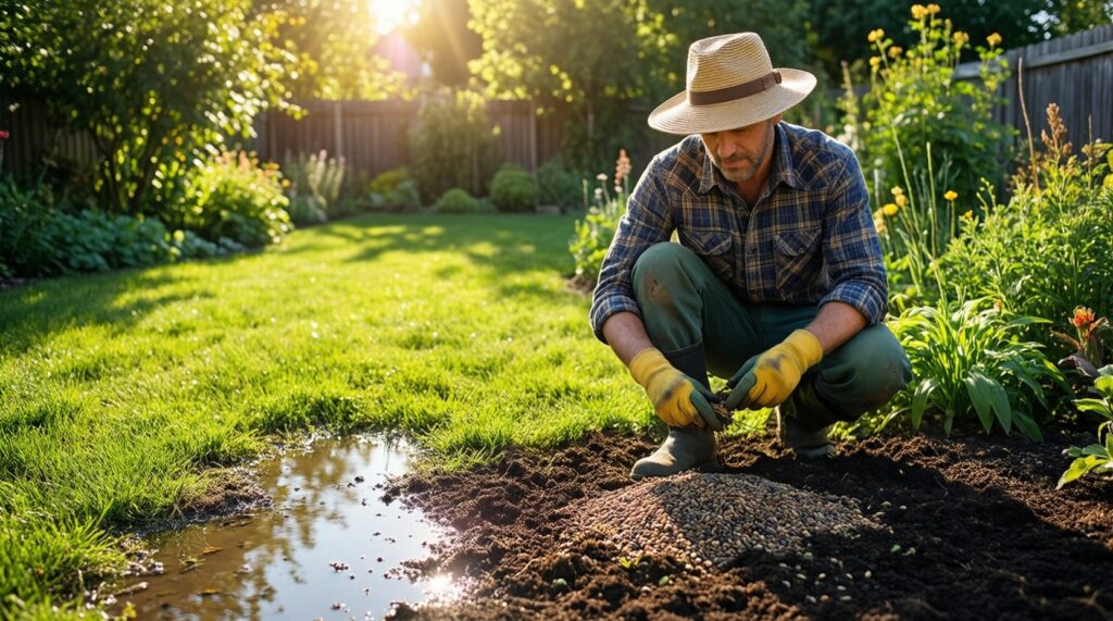 Идеальная газонная площадь: выбор травосмеси и уход по сезонам - иллюстрация