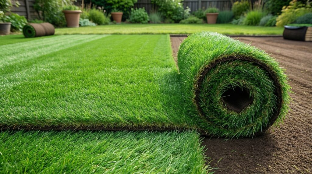 Как выбрать газон: рулонный или посевной, и как не испортить результат - иллюстрация