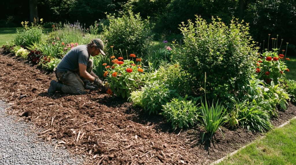 Сад в стиле 