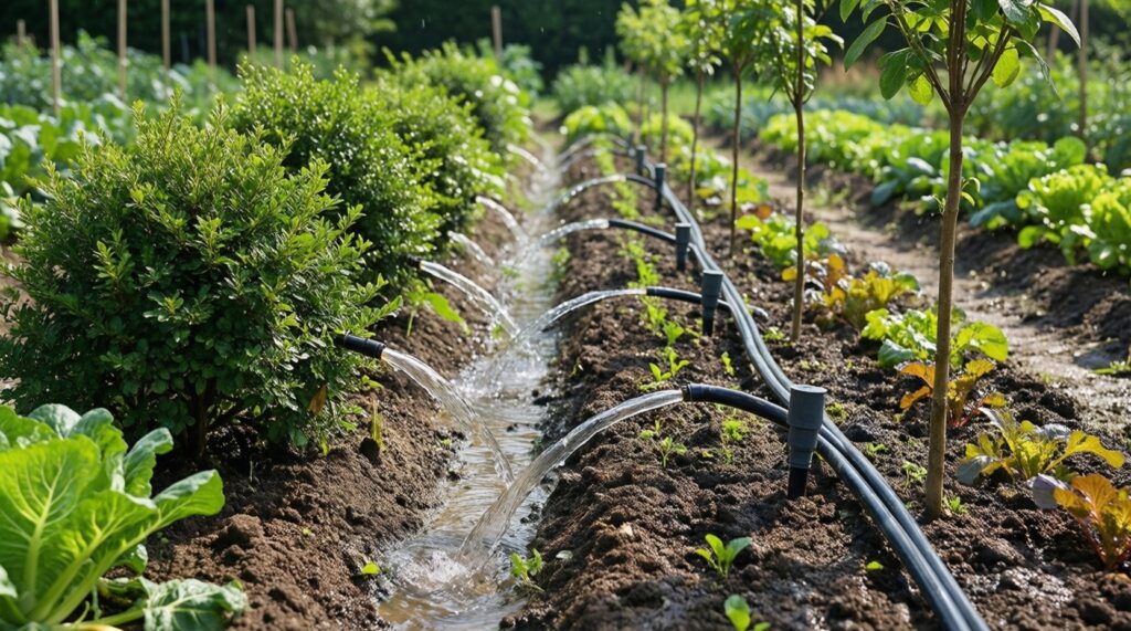 Грамотный полив в саду: капельная система своими руками и частые ошибки - иллюстрация