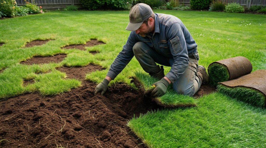 Газон без разочарований: выбор смеси, подготовка почвы, уход и восстановление - иллюстрация