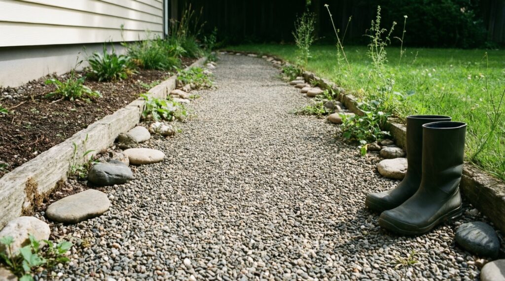 Дорожки и зоны в саду: планирование пространства, материалы и бюджетные варианты - иллюстрация