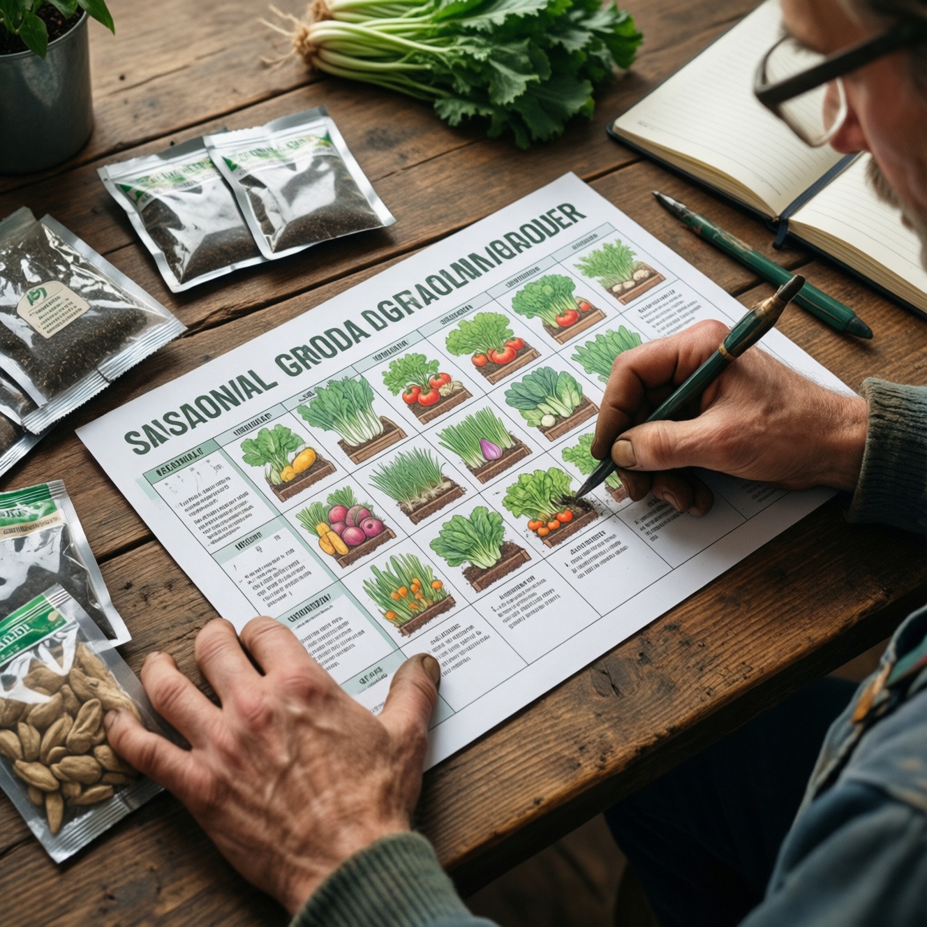 План посадок на сезон: что и когда сеять в огороде, чтобы получить стабильный урожай