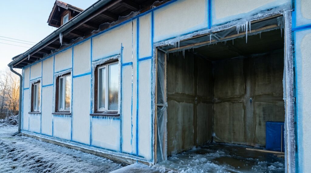 Как подготовить дом к зиме: утепление, профилактика сырости и сквозняков - иллюстрация