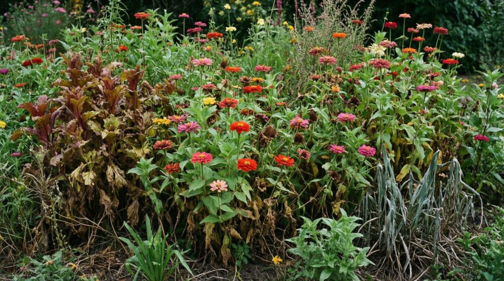 Планировка цветника: как сочетать цвета и сроки цветения - иллюстрация