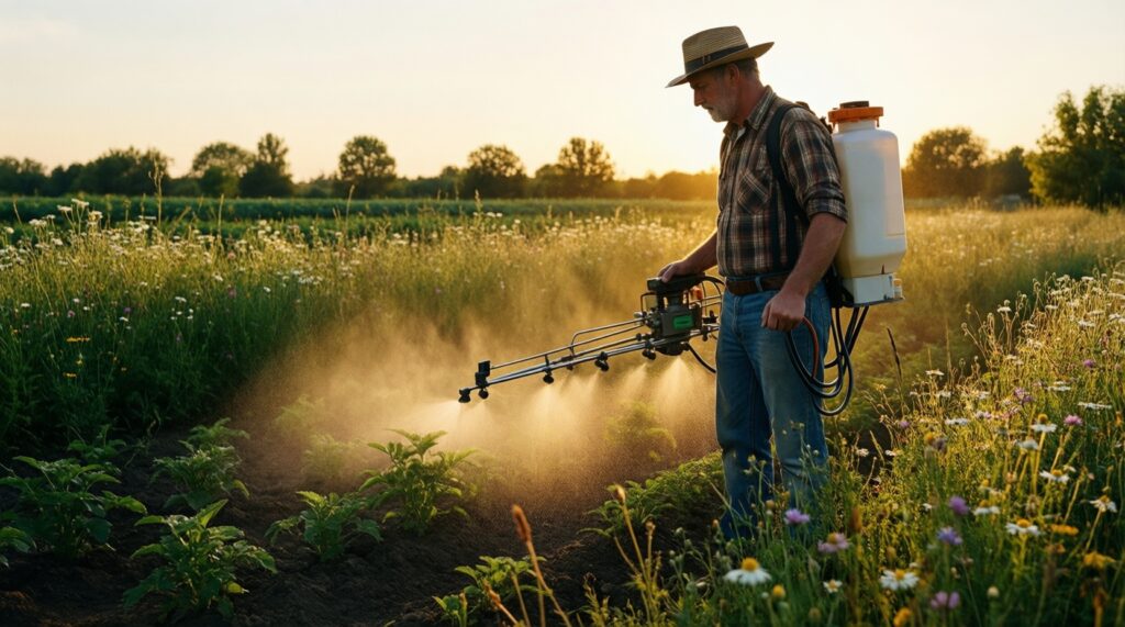 Привлечение полезных насекомых в сад: растения-медоносы и домики для опылителей - иллюстрация