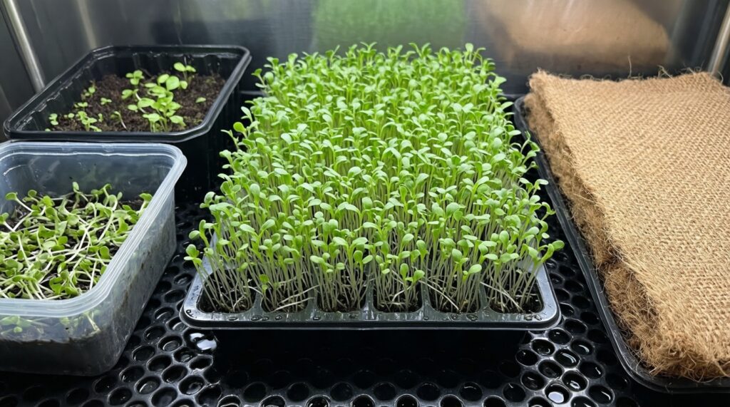 Мини-огород на подоконнике: зелень и микрозелень круглый год - иллюстрация