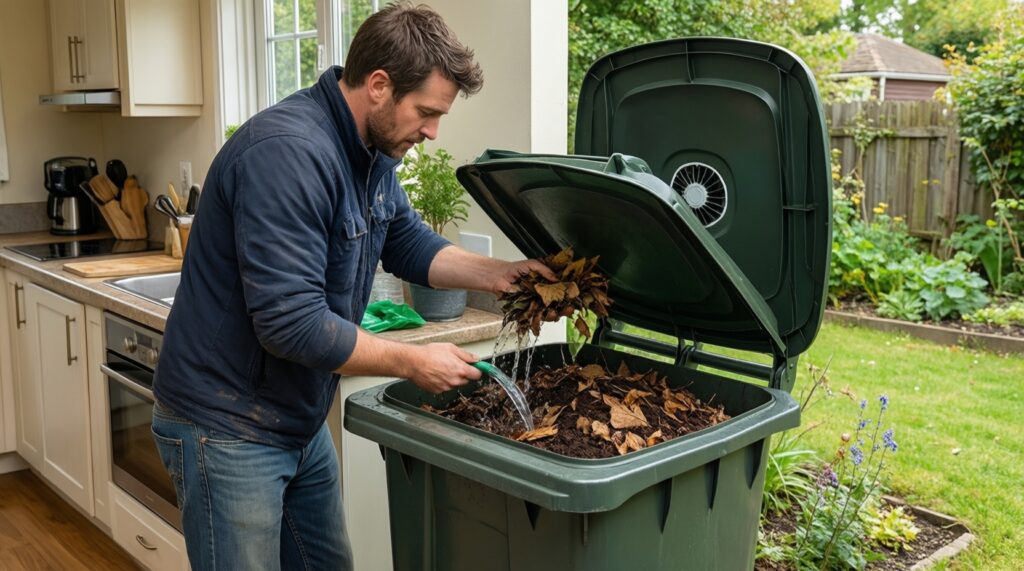 Компостирование без запаха: как организовать компост на даче и в городе - иллюстрация