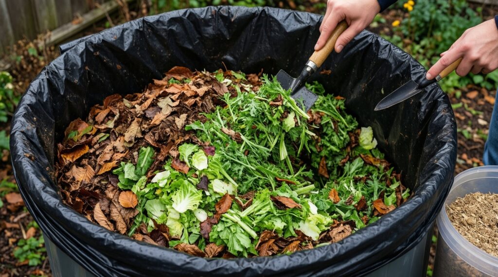 Компостирование на участке и в городе: как начать и что можно/нельзя - иллюстрация