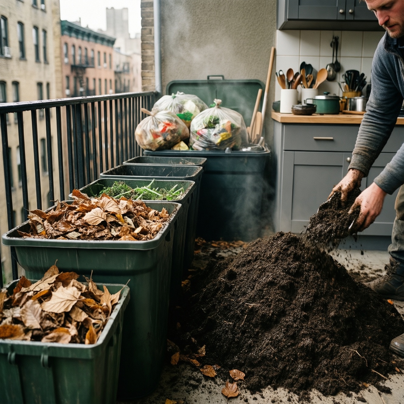 Компостирование на участке и в городе: как начать и что можно и нельзя