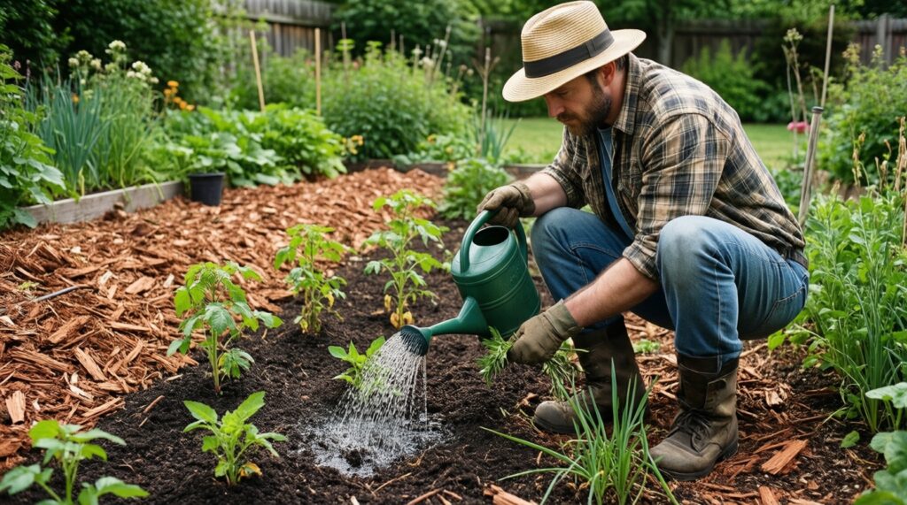Сад в стиле 