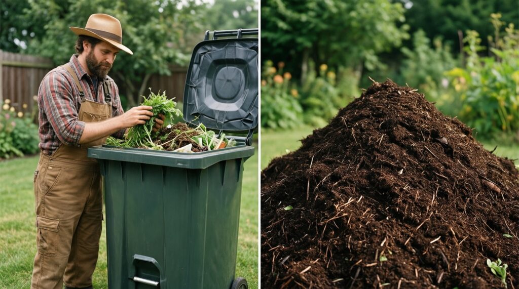 Компостирование на участке и в городе: как начать и что можно/нельзя - иллюстрация