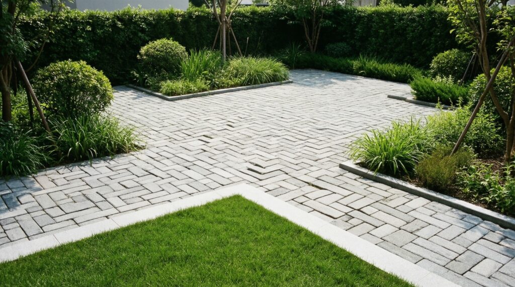 Газон или альтернативы: клевер, почвопокровники, мульча и гравийные сады - иллюстрация