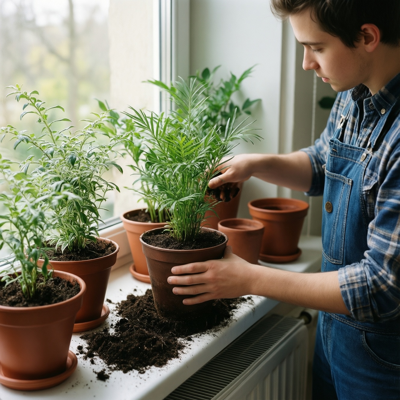 Комнатные растения для новичков: неприхотливые виды и базовый уход