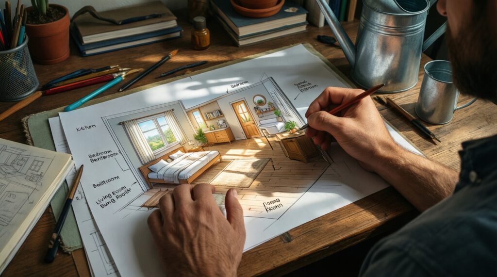 Как выбрать и разместить комнатные растения для разных комнат и освещения - иллюстрация